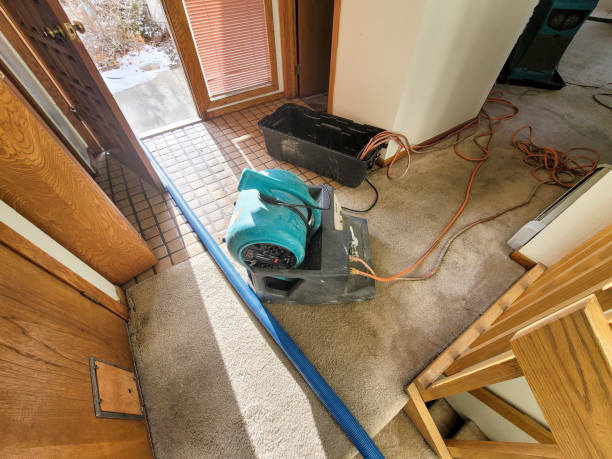 Water damage restoration process in Schnecksville, PA
